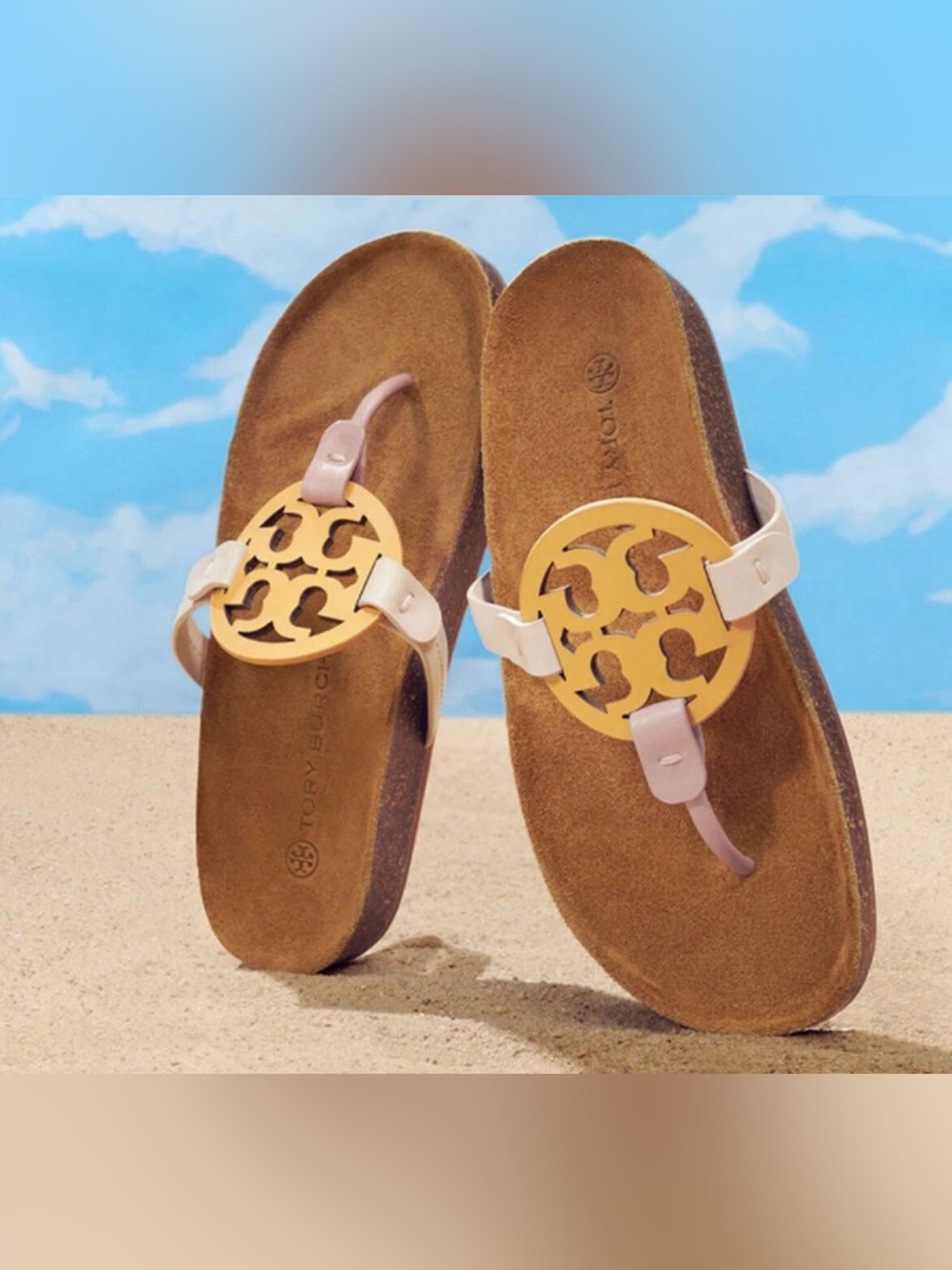 Tory Burch Miller Cloud Sandals SZ 9